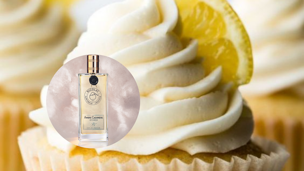 Ambre Cashmere by Parfums de Nicolai – Lemon Cupcake and Wool Shawl