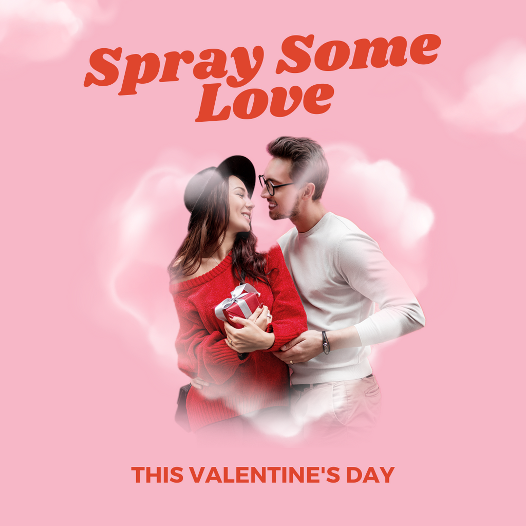 Spray Some Love This Valentine's Day