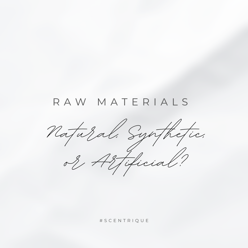 Raw Materials: Natural, Synthetic, and Artificial