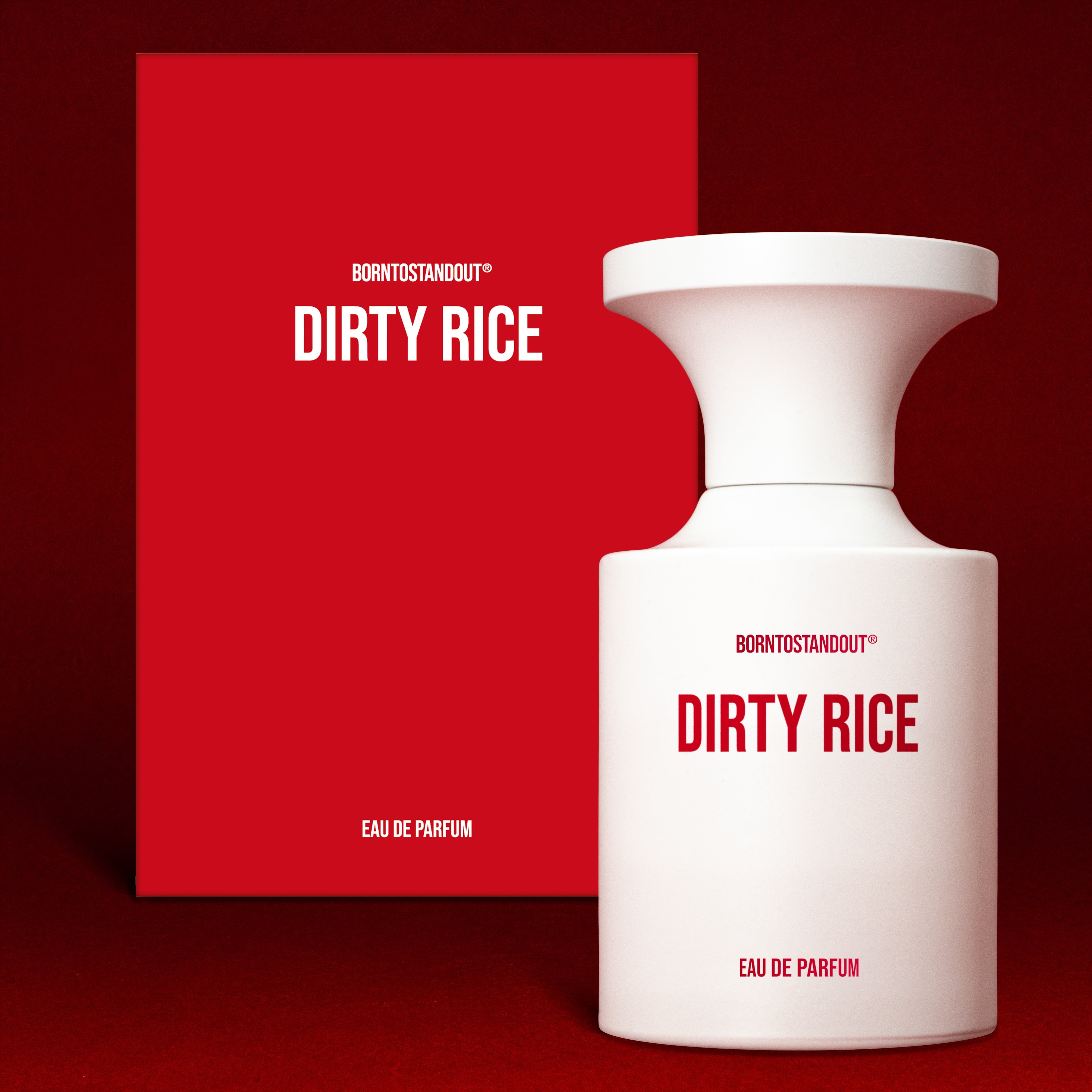 香水(ユニセックス) BORNTOSTANDOUT DIRTY RICE EDP 50ML Dirty Rice by BORNTOSTANDOUT® | Scentrique Niche Perfumes