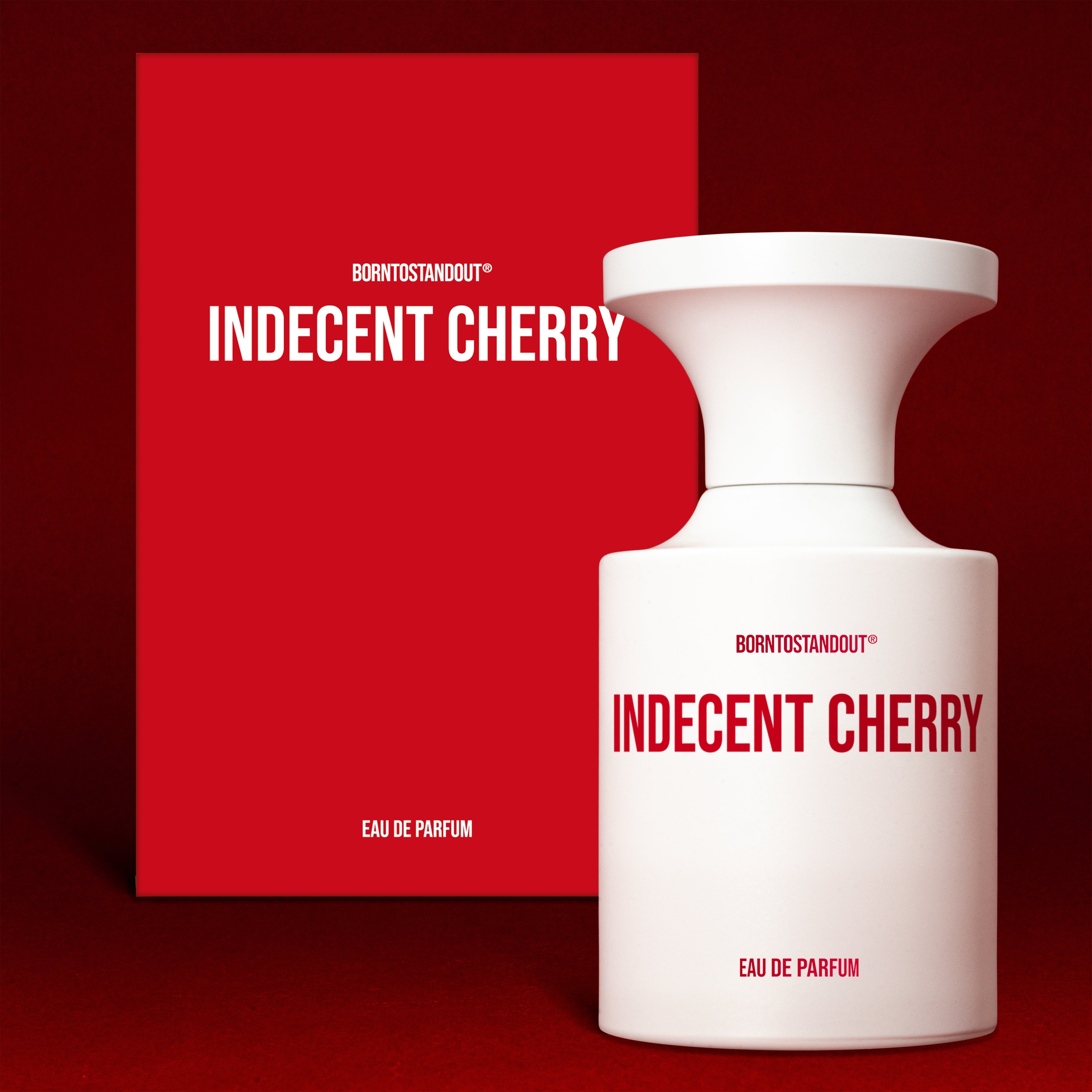 新品 BORNTOSTANDOUT INDECENT CHERRY 50ml Indecent Cherry by BORNTOSTANDOUT® | Scentrique Niche Perfumes