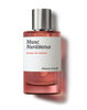 Perfume bottle labeled 'Musc Nurásana' by Maison Crivelli on a white background