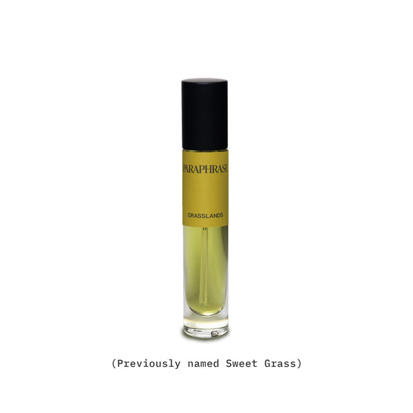 Grasslands - Travel Size by Paraphrase Fragrance | Scentrique Niche Perfumes