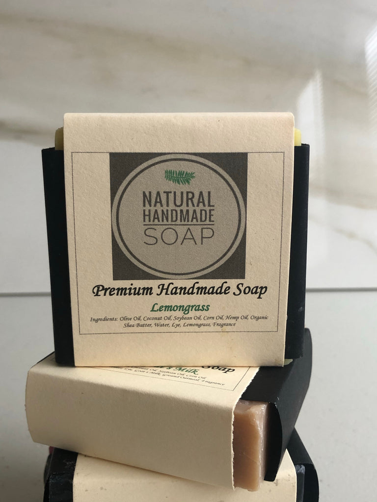 Lemongrass Natural Handmade Soap | Scentrique Home Fragrances
