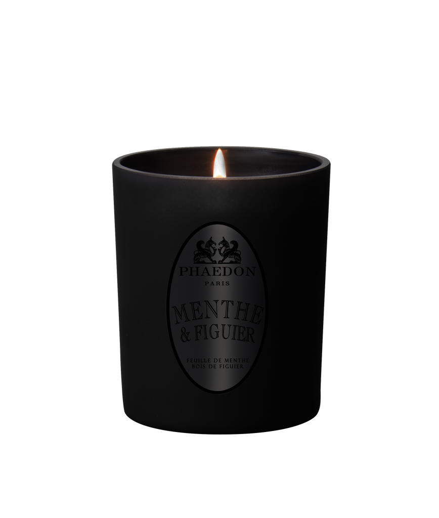 Menthe & Figuier Candle by Phaedon Paris - 300g | Scentrique Home Fragrances
